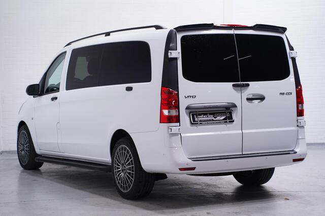 Mercedes-Benz VITO 116 CDI 163 pk Dubbel Cabine Aut. Black&White 19" LMV, Apple Carplay, Cruise Control, Spoilers, 5-Zits