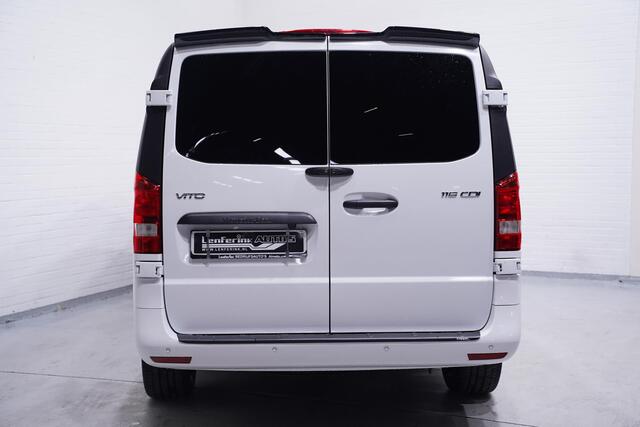 Mercedes-Benz VITO 116 CDI 163 pk Dubbel Cabine Aut. Black&White 19" LMV, Apple Carplay, Cruise Control, Spoilers, 5-Zits