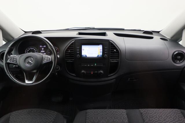 Mercedes-Benz VITO 116 CDI Extra Lang Automaat 3-Zits, Airco, Navigatie, Camera, Apple CarPlay, Cruise, Achterdeuren 270°