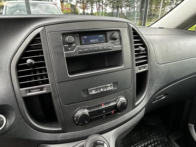 Mercedes-Benz VITO 110 CDI L2 Lang Airco // Achterklep // Bank // Radio // CV // Betimmering // Wieldoppen