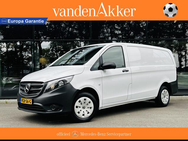 Mercedes-Benz VITO 110 CDI L2 Lang Airco // Achterklep // Bank // Radio // CV // Betimmering // Wieldoppen