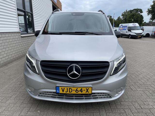 Mercedes-Benz VITO 114 CDI Lang L2H1 automaat / dubbele schuifdeur ! / lease vanaf ¤ 393 / vaste prijs rijklaar ¤ 21.950 ex btw / airco / cruise / navi / trekhaak / zilver metallic !