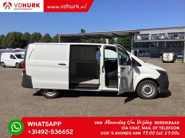 Mercedes-Benz VITO 116 CDI Aut. L2 RWD Standkachel/ Navi/ Stoelverw./ Carplay/ Camera/ Cruise/ Trekhaak/ Airco