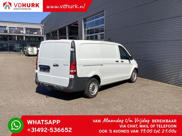 Mercedes-Benz VITO 116 CDI Aut. L2 RWD Standkachel/ Navi/ Stoelverw./ Carplay/ Camera/ Cruise/ Trekhaak/ Airco