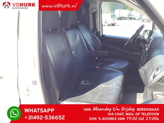 Mercedes-Benz VITO 116 CDI Aut. L2 RWD Standkachel/ Navi/ Stoelverw./ Carplay/ Camera/ Cruise/ Trekhaak/ Airco