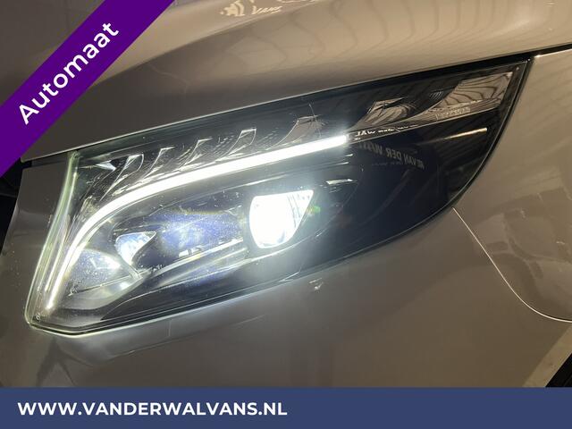 Mercedes-Benz VITO 116 CDI 164pk 9G Tronic Automaat L3H1 XL Fabrieksgarantie Euro6 Airco | LED | Camera cruisecontrol, parkeersensoren, Apple Carplay, Android auto, 2500kg Trekhaak