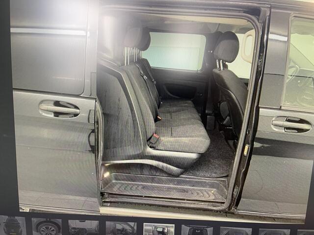 Mercedes-Benz VITO 114 CDI Extra Lang DC 5 persoons Comfort / dubbele schuifdeur ! / vaste prijs rijklaar ¤ 32.950 ex btw / lease vanaf ¤ 589 / airco / cruise / lichtmetalen velgen 18 inch / sidebars