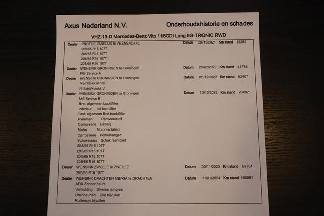 Mercedes-Benz VITO 116 CDI Lang - EURO 6 - Airco - Navi - Cruise - ¤ 16.950,- Excl.