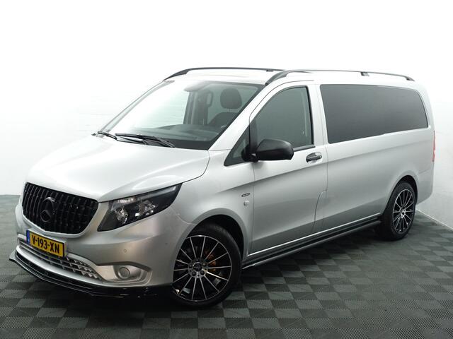Mercedes-Benz VITO 114 CDI Lang Dubbel Cabine Aut. Night Edition Navi I ECC I Sidebars I AMG LMV I PDC I MF Stuur