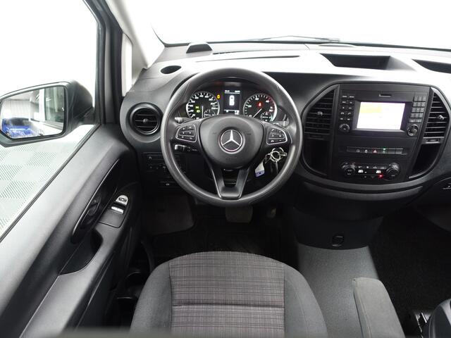Mercedes-Benz VITO 114 CDI Lang Dubbel Cabine Aut. Night Edition Navi I ECC I Sidebars I AMG LMV I PDC I MF Stuur