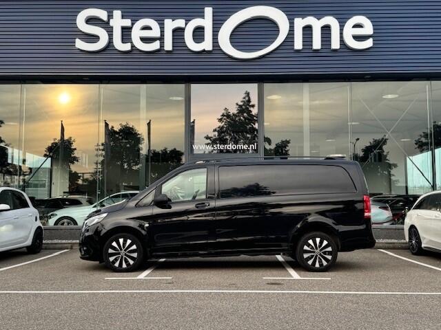 Mercedes-Benz VITO 114 CDI Lang l Trekhaak l Becker MAP Pilot l Camera l LED intelligent l Comfortstoelen voor best. + bijrijder l Airco l Houten vloer l THERMOTRONIC l LM velgen l Dakrails l Tussenschot l