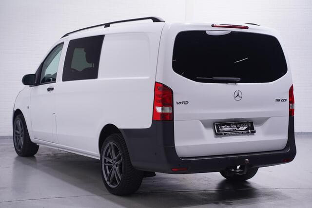 Mercedes-Benz VITO 116 CDI 163 pk Dubbel Cabine Automaat Lang Navi, Dode Hoek & Lane Assist, Camera Cruise Control, PDC V+A