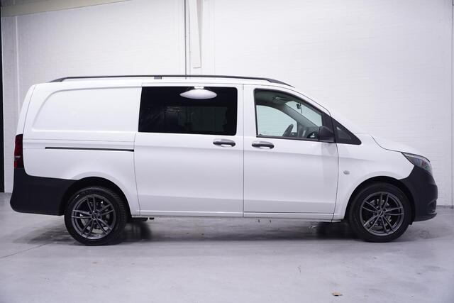 Mercedes-Benz VITO 116 CDI 163 pk Dubbel Cabine Automaat Lang Navi, Dode Hoek & Lane Assist, Camera Cruise Control, PDC V+A