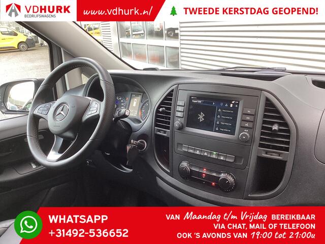 Mercedes-Benz VITO 119 CDI Aut. Standkachel/ Inrichting/ LED/ Stoelverw./ CarPlay/ Camera/ Navi/ LMV/ Cruise/ PDC/ Trekhaak