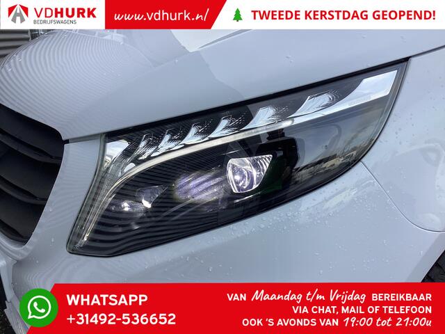 Mercedes-Benz VITO 119 CDI Aut. Standkachel/ Inrichting/ LED/ Stoelverw./ CarPlay/ Camera/ Navi/ LMV/ Cruise/ PDC/ Trekhaak