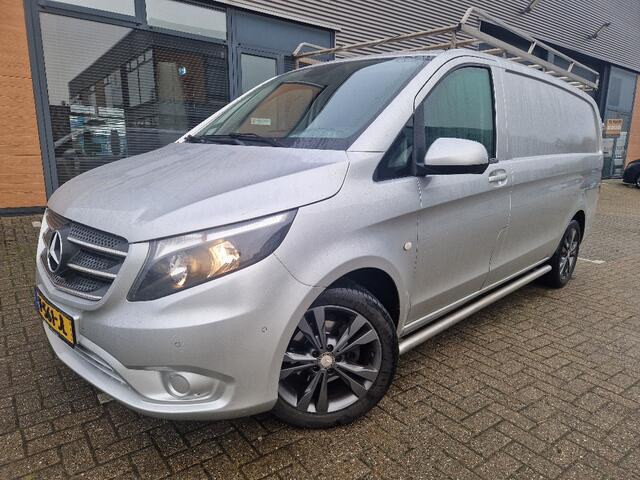 Mercedes-Benz VITO 114 CDI aut7 Lang navi verwarm-stoel-clime cruise trekhaak 2500kg zeer mooi 1e eig. euro6 Business Ambition imperiaal