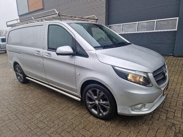 Mercedes-Benz VITO 114 CDI aut7 Lang navi verwarm-stoel-clime cruise trekhaak 2500kg zeer mooi 1e eig. euro6 Business Ambition imperiaal