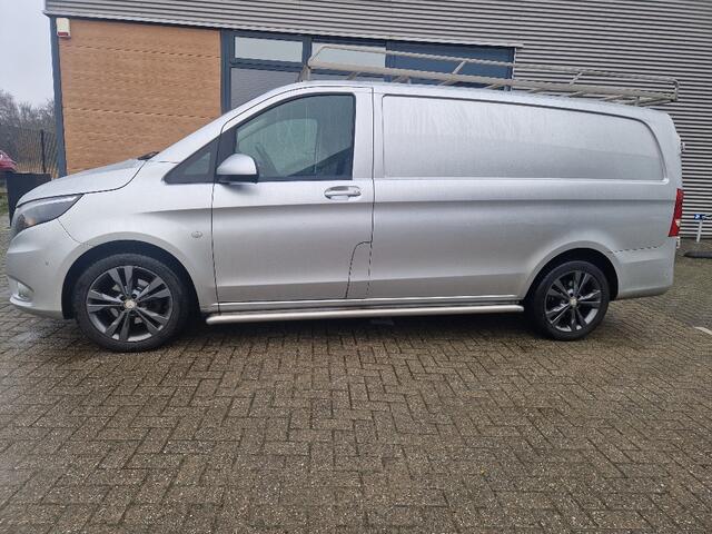 Mercedes-Benz VITO 114 CDI aut7 Lang navi verwarm-stoel-clime cruise trekhaak 2500kg zeer mooi 1e eig. euro6 Business Ambition imperiaal