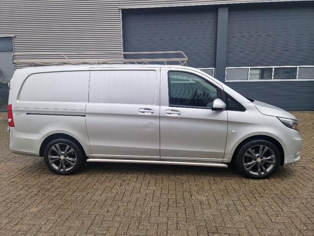 Mercedes-Benz VITO 114 CDI aut7 Lang navi verwarm-stoel-clime cruise trekhaak 2500kg zeer mooi 1e eig. euro6 Business Ambition imperiaal