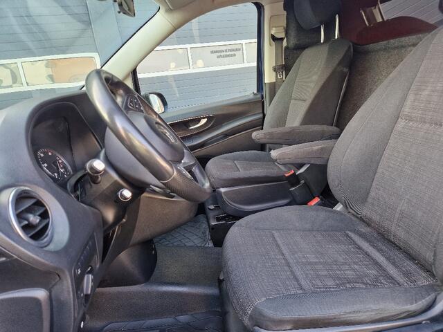 Mercedes-Benz VITO 114 CDI aut7 Lang navi verwarm-stoel-clime cruise trekhaak 2500kg zeer mooi 1e eig. euro6 Business Ambition imperiaal