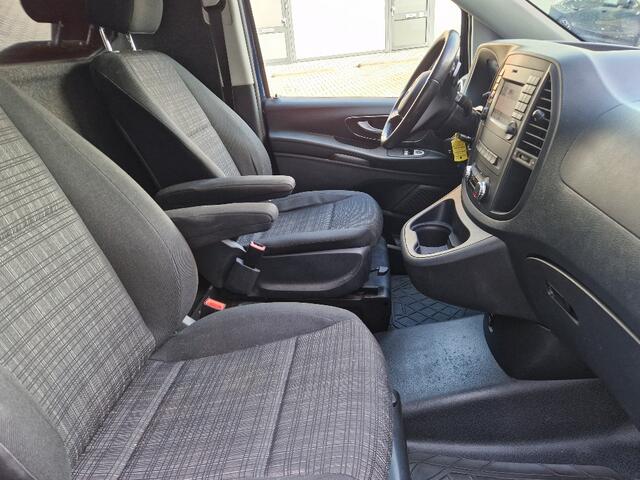 Mercedes-Benz VITO 114 CDI aut7 Lang navi verwarm-stoel-clime cruise trekhaak 2500kg zeer mooi 1e eig. euro6 Business Ambition imperiaal