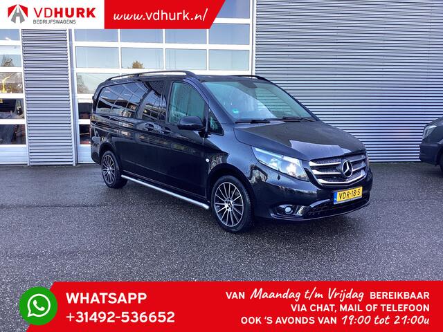 Mercedes-Benz VITO 114 CDI Aut. L2 DC Dubbel Cabine/ Navi/ Climate/ SideBars/Camera/ PDC/ LMV/ Cruise/ Trekhaak