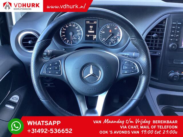 Mercedes-Benz VITO 114 CDI Aut. L2 DC Dubbel Cabine/ Navi/ Climate/ SideBars/Camera/ PDC/ LMV/ Cruise/ Trekhaak