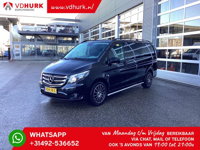 Mercedes-Benz VITO 114 CDI Aut. L2 DC Dubbel Cabine/ Navi/ Climate/ SideBars/Camera/ PDC/ LMV/ Cruise/ Trekhaak