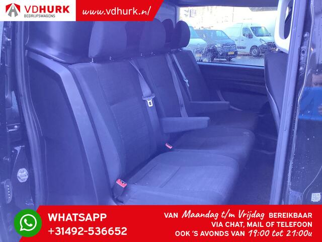 Mercedes-Benz VITO 114 CDI Aut. L2 DC Dubbel Cabine/ Navi/ Climate/ SideBars/Camera/ PDC/ LMV/ Cruise/ Trekhaak