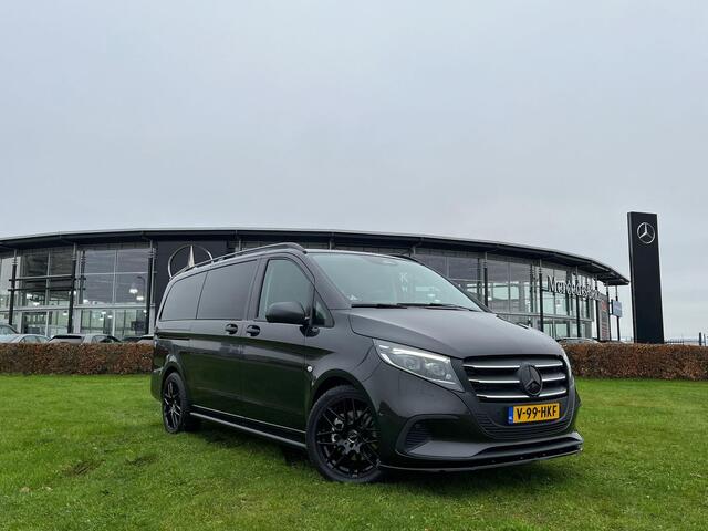 Mercedes-Benz VITO 119 CDI L2 Select Dubbele Cabine | 20 inch | Leer | Luchtvering | Rij-assistent Pakket Plus | 2500kg Trekhaak | Elektrisch Verstelbare Stoelen met Memory | ETCETERA....