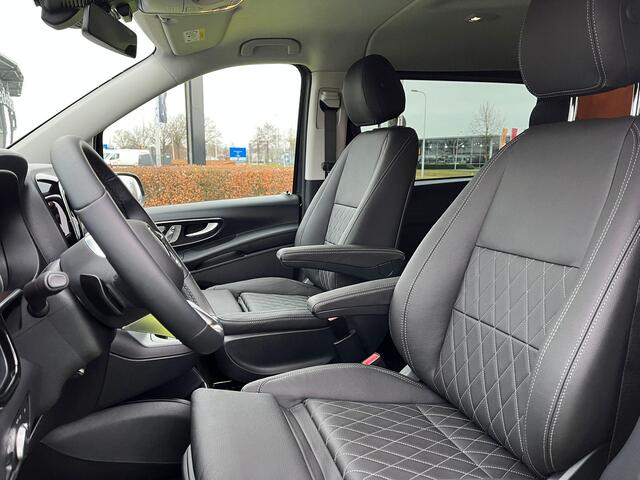 Mercedes-Benz VITO 119 CDI L2 Select Dubbele Cabine | 20 inch | Leer | Luchtvering | Rij-assistent Pakket Plus | 2500kg Trekhaak | Elektrisch Verstelbare Stoelen met Memory | ETCETERA....