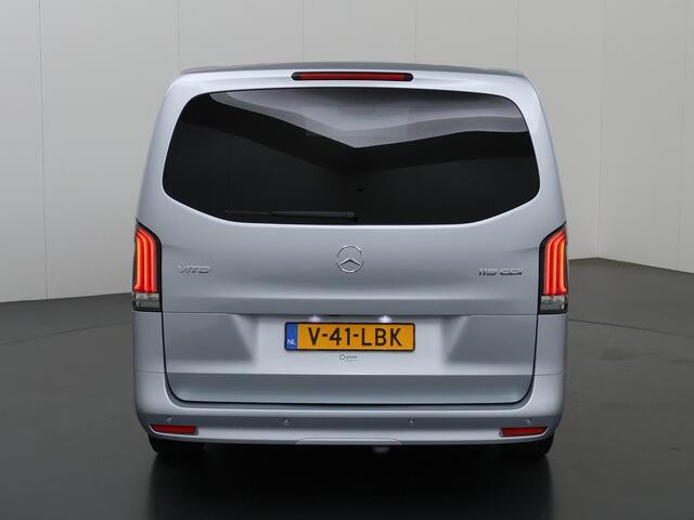 Mercedes-Benz VITO 119 CDI Aut. | XL L3 | Select Distronic Plus | Spiegelpakket | Stoelverwarming | Dodehoekassistent | Climate Control | Parkeerpakket | Comfortstoelen | Afneembare trekhaak | Lichtmetalen Velgen |