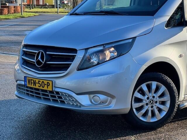 Mercedes-Benz VITO 110 CDI Lang l Airco l LED l Becker MAP PILOT l Camera l Trekhaak l PTS l LEDER TWIN l Tweezitsbank l