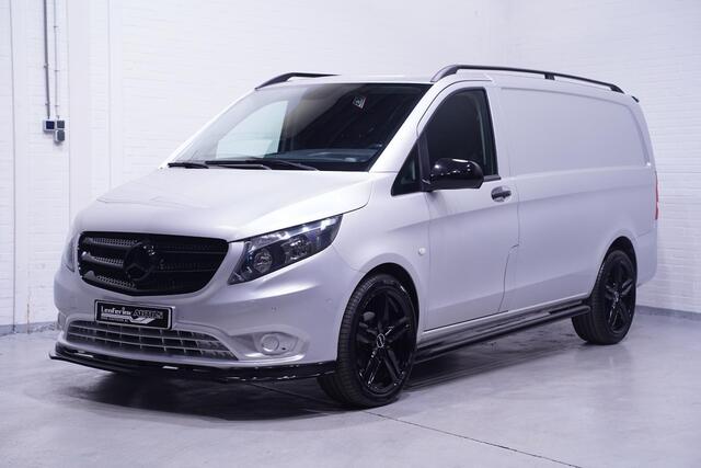 Mercedes-Benz VITO 114 CDI 136 pk Lang Automaat Silver&Black Edition Navi, Camera, 20" LMV, Spoilers V+A, Laadruimte Pakket, 2-Zits