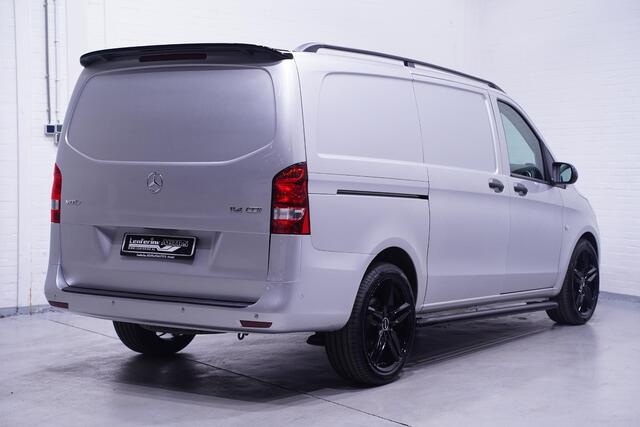 Mercedes-Benz VITO 114 CDI 136 pk Lang Automaat Silver&Black Edition Navi, Camera, 20" LMV, Spoilers V+A, Laadruimte Pakket, 2-Zits