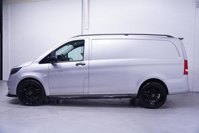 Mercedes-Benz VITO 114 CDI 136 pk Lang Automaat Silver&Black Edition Navi, Camera, 20" LMV, Spoilers V+A, Laadruimte Pakket, 2-Zits