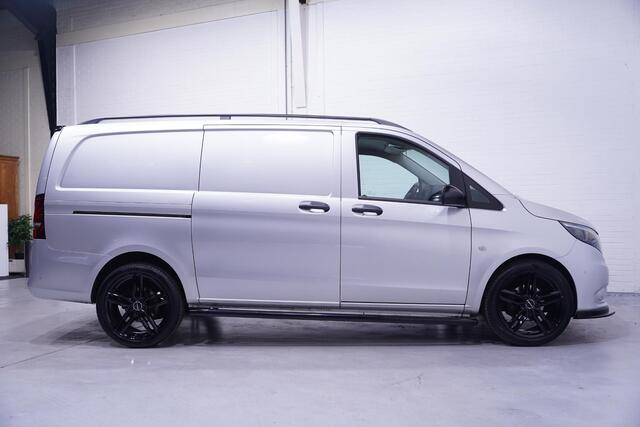 Mercedes-Benz VITO 114 CDI 136 pk Lang Automaat Silver&Black Edition Navi, Camera, 20" LMV, Spoilers V+A, Laadruimte Pakket, 2-Zits