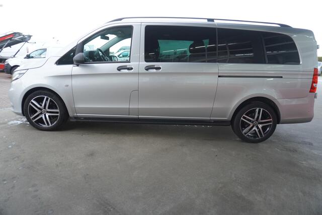 Mercedes-Benz VITO 124 CDI 237PK Extra Lang Tourer Select Dubbelcabine Schuifdeur L + R Automaat Climate/ Cruise/ Navi/Camera/Alarm/ Diamond grille