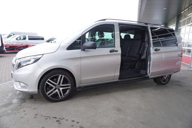 Mercedes-Benz VITO 124 CDI 237PK Extra Lang Tourer Select Dubbelcabine Schuifdeur L + R Automaat Climate/ Cruise/ Navi/Camera/Alarm/ Diamond grille