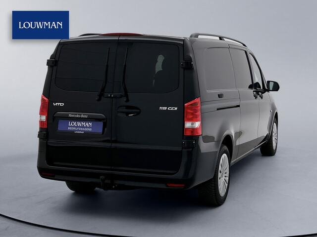 Mercedes-Benz VITO 119 CDI Extra Lang Dubbele Schuifdeur Multibeam LED Trekhaak Achteruitrijcamera Betimmering