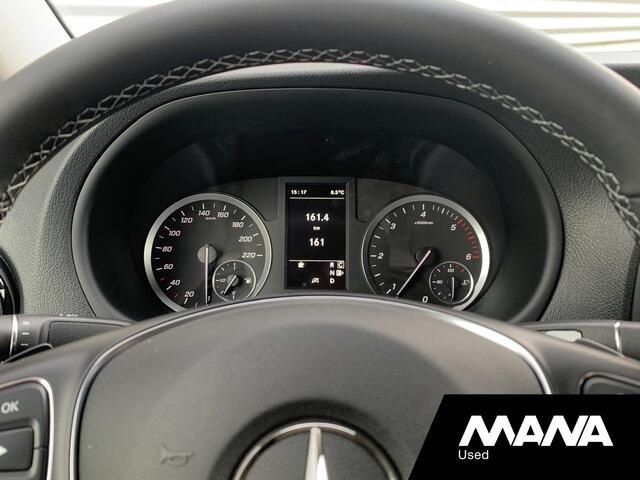 Mercedes-Benz VITO 116 CDI Extra Lang L3 163pk Automaat LED Airco Camera Leder-Stuur/Bekleding CruiseControl Stoelverwarming DYNAMIC Standkachel CarPlay AndroitAuto Trekhaak 12V Laadruimtebekleding Bluetooth VoiceCommand DAB