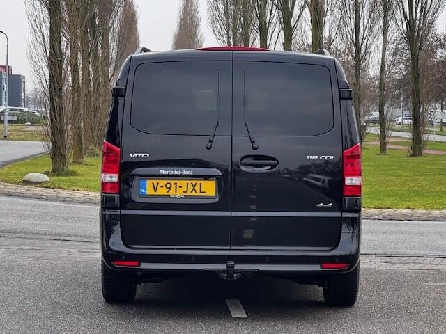 Mercedes-Benz VITO 119 CDI L3 Sportpakket l Dubbel Cabine l 4 x 4 l AIRMATIC l 360 gr Camera l 2,5t AHW | DISTRONIC | gewicht l MBUX l LEDER l Stoelverwarming l 2 x Schuifdeuren l