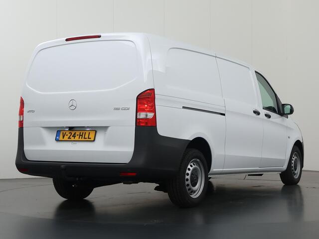 Mercedes-Benz VITO 116 CDI XL L3 | Aut. | Dubbele Schuifdeur | Navigatie | Airco | Cruise control | Parkeercamera en Parkeersensoren V+A | Trekhaak 2500kg | Comforstoel Bestuurder | Bijrijdersbank | Certified |