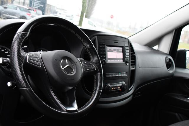 Mercedes-Benz VITO 119 CDI Lang AMG edition Camera, Cruise, 190PK, Automaat, LED, Trekhaak, Sensoren, Multimedia, Stoelverwarming, UNIEK!