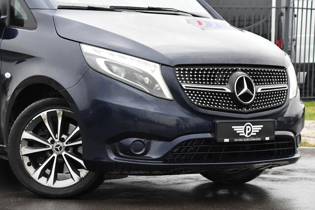 Mercedes-Benz VITO 119 CDI Lang AMG edition Camera, Cruise, 190PK, Automaat, LED, Trekhaak, Sensoren, Multimedia, Stoelverwarming, UNIEK!