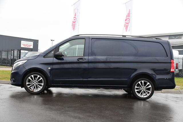 Mercedes-Benz VITO 119 CDI Lang AMG edition Camera, Cruise, 190PK, Automaat, LED, Trekhaak, Sensoren, Multimedia, Stoelverwarming, UNIEK!