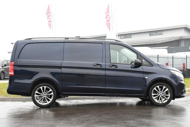 Mercedes-Benz VITO 119 CDI Lang AMG edition Camera, Cruise, 190PK, Automaat, LED, Trekhaak, Sensoren, Multimedia, Stoelverwarming, UNIEK!