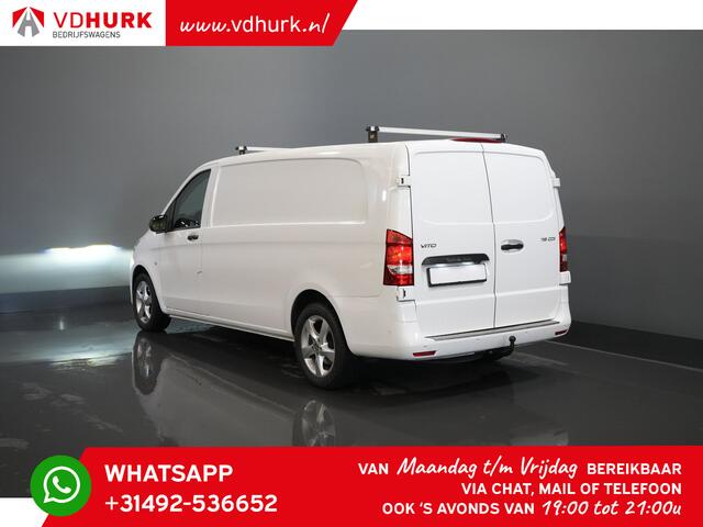 Mercedes-Benz VITO 119 CDI Aut. L3 BPM VRIJ! LED/ Standkachel/ Stoelverw./ Navi/ Carplay/ PDC/ Camera/ Trekhaak