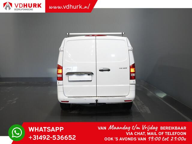 Mercedes-Benz VITO 119 CDI Aut. L3 BPM VRIJ! LED/ Standkachel/ Stoelverw./ Navi/ Carplay/ PDC/ Camera/ Trekhaak