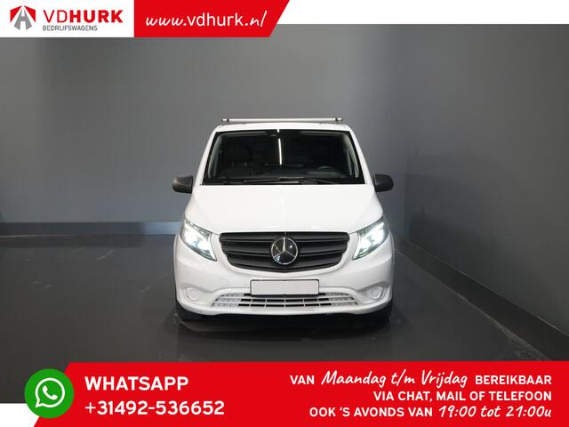 Mercedes-Benz VITO 119 CDI Aut. L3 BPM VRIJ! LED/ Standkachel/ Stoelverw./ Navi/ Carplay/ PDC/ Camera/ Trekhaak